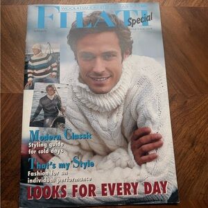 Vintage Fila Magazine – Knitwear Styling Guide – Fashion Collectible